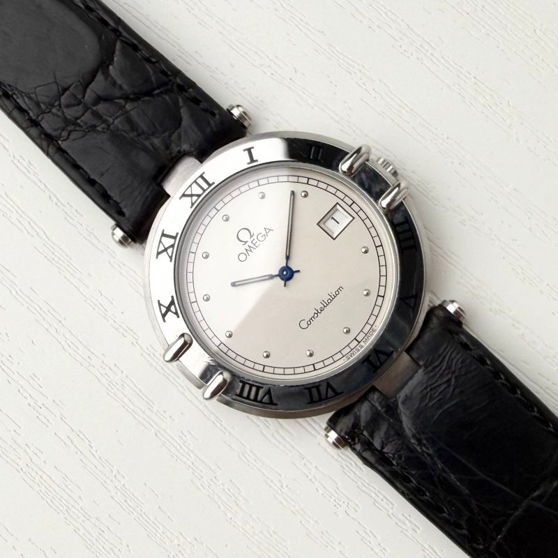 Omega Constellation Manhattan Silver