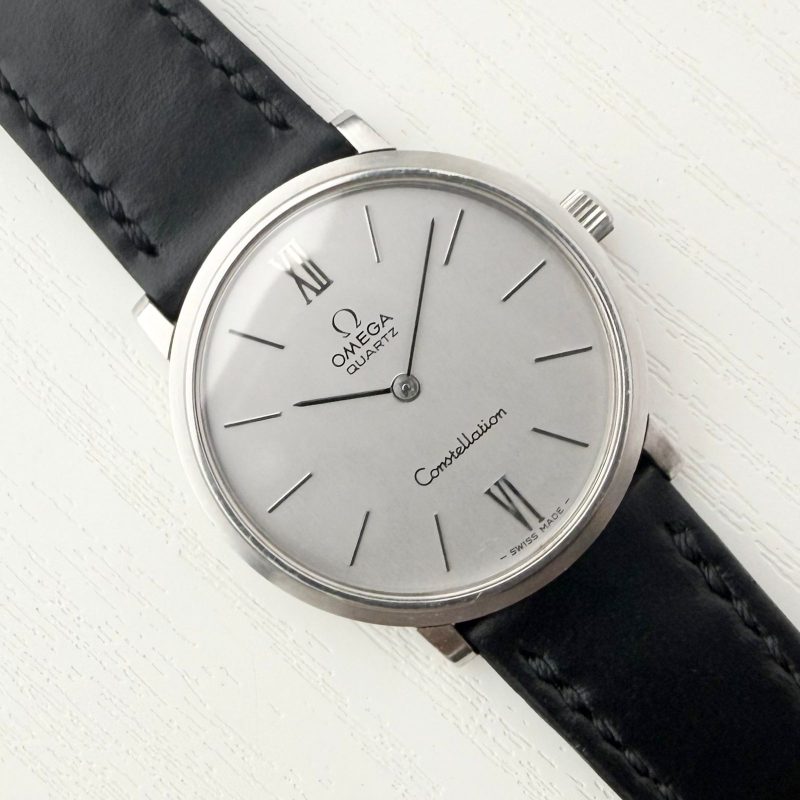 Omega Constellation Round Grey Vintage