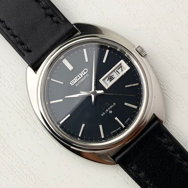 Seiko Lord Matic C-Shape Deep Blue