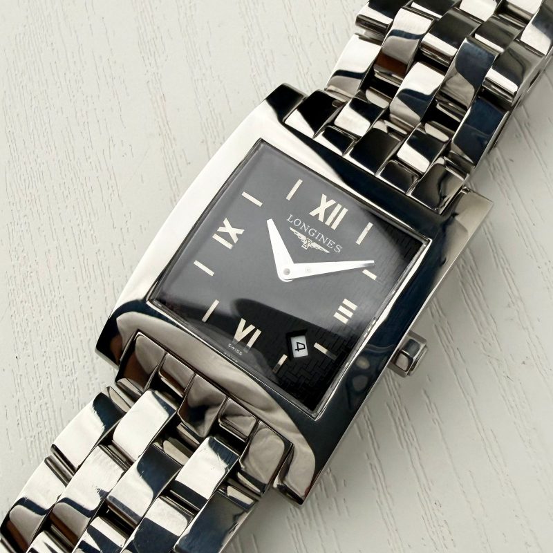 Longines DolceVita Square Black Roman 🔥