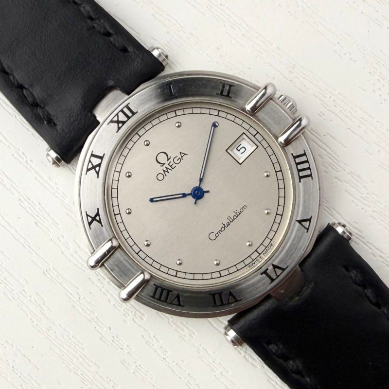 Omega Constellation Manhattan Silver