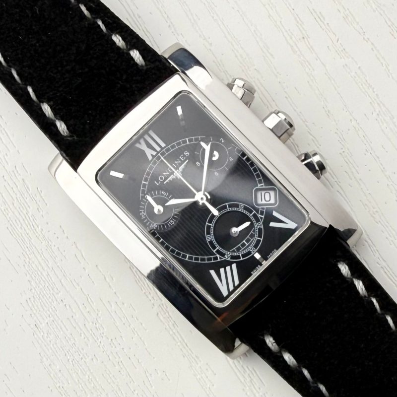 Longines DolceVita “Gran turismo” Chrono Black😎🔥