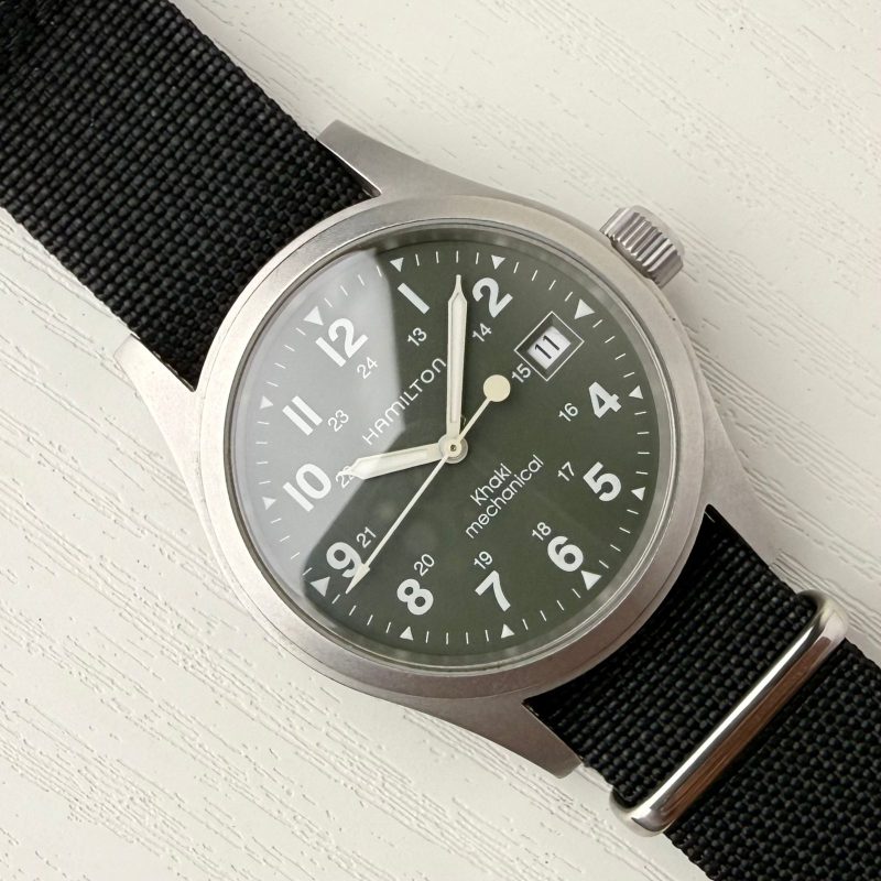 Hamilton khaki Mechanical Military Green😎🔥