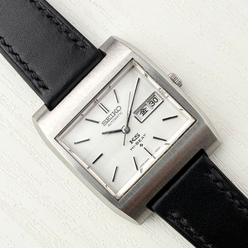King Seiko Tank White Dial Automatic JDM