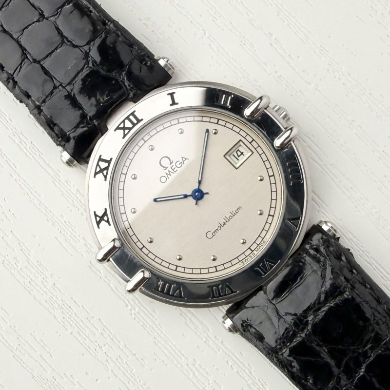 Omega Constellation Manhattan Silver