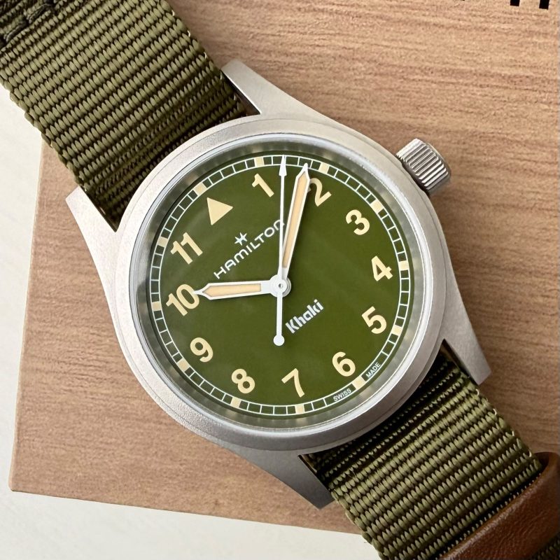 Hamilton khaki Military Green😎🔥
