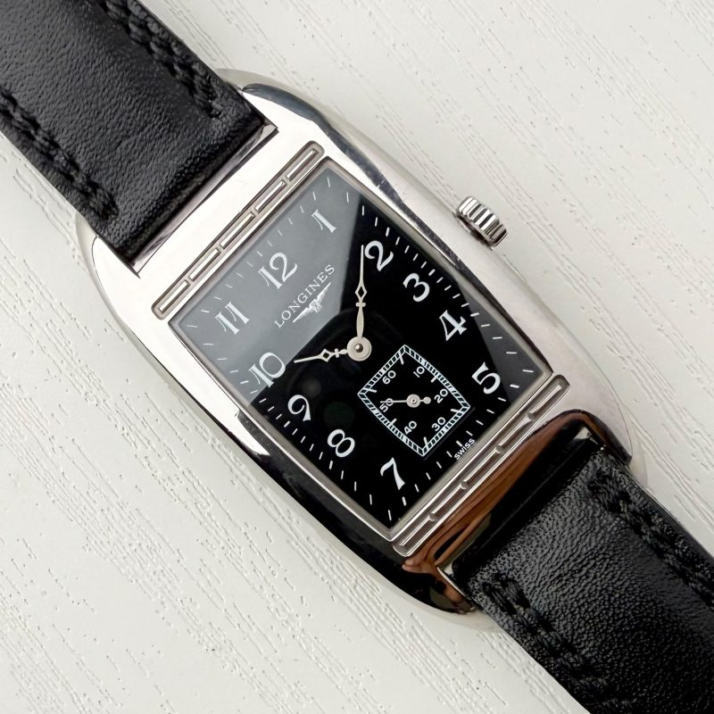Longines Bellearti Artdeco Subsecond Black