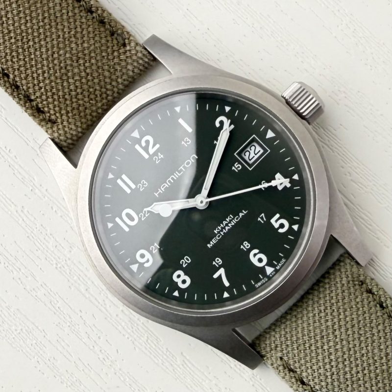 Hamilton khaki Mechanical Military Green😎🔥