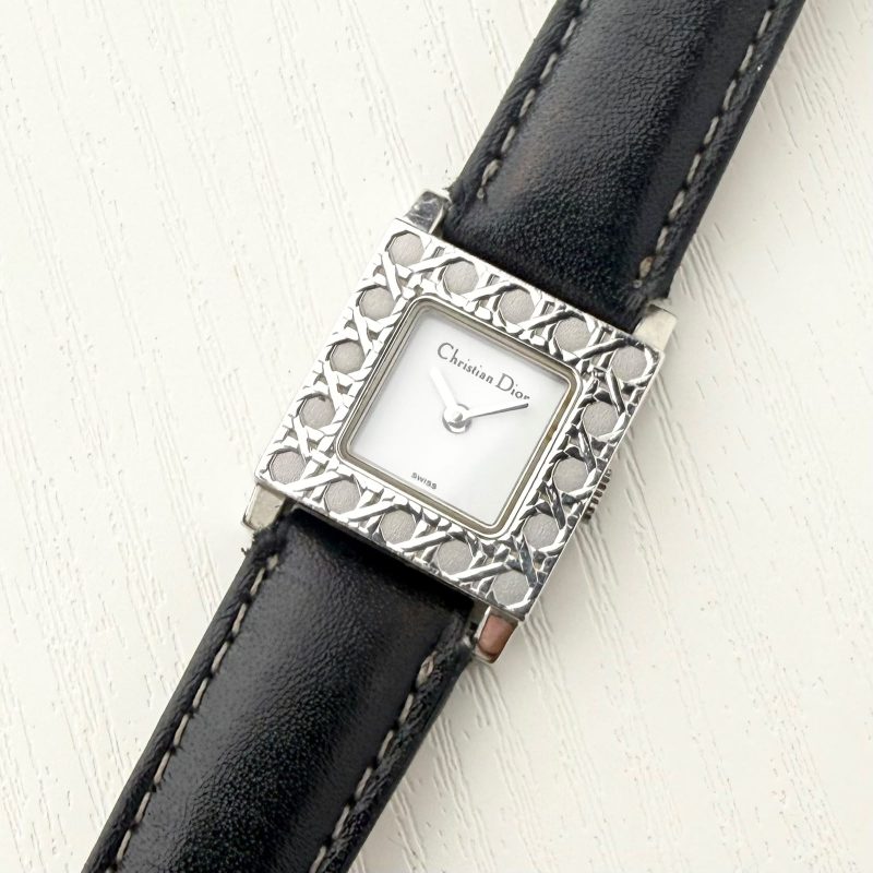 C Dior La Parisiene Tank White Dial Vintage