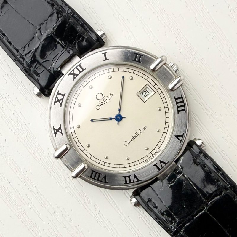 Omega Constellation Manhattan Silver