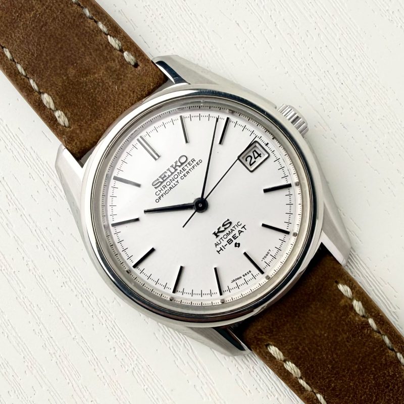 King Seiko Chronometer White Automatic JDM