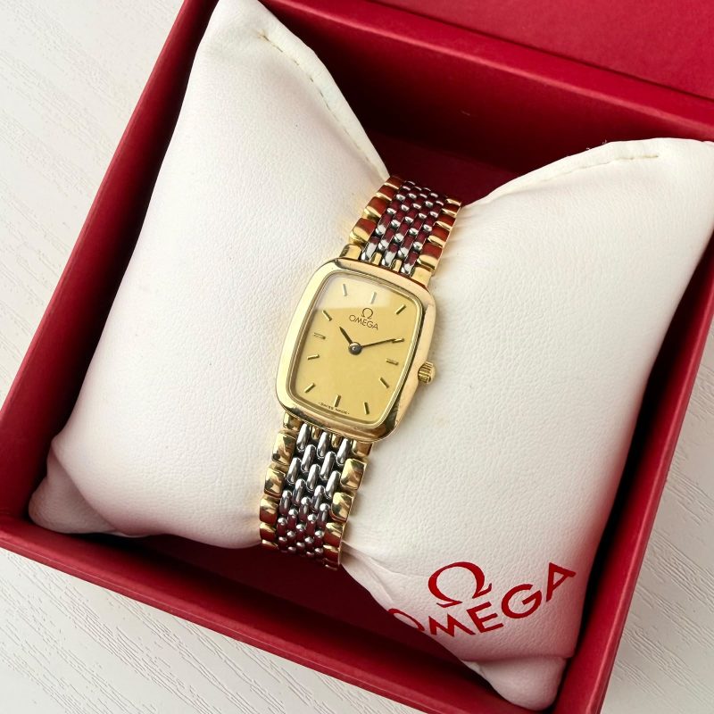 Omega De Ville Ladies Recta Twotone Vintage✨